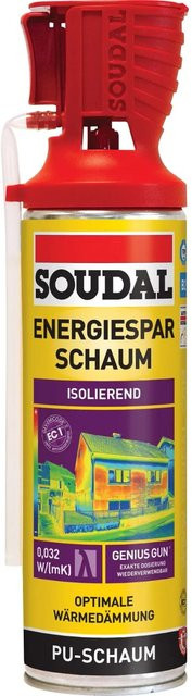 Soudal Energiesparschaum B2 Genius Gun Gold 500 ml - Bild 1