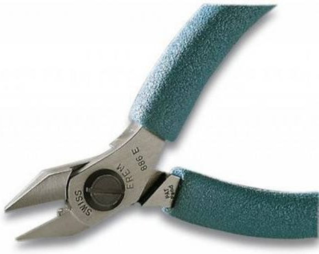 Weller Erem 886E Seitenschneider aus gehärtetem Stahl in Türkis, Länge: 120 mm - Bild 1
