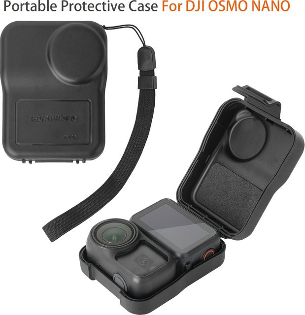 DJI OSMO NANO Schutzhülle in Schwarz als tragbare Anti-Scratch Kamera Schutzhülle - Bild 1