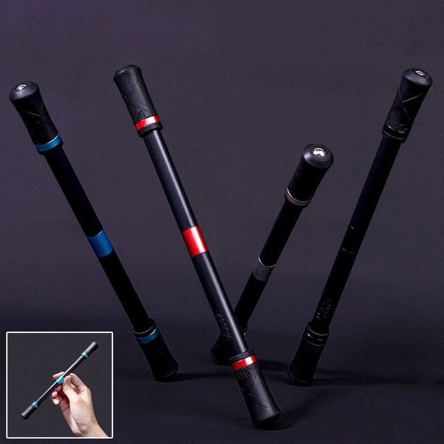 Rotierender Spinning Pen in Weiß als rutschfestes Gaming-Spielzeug zur Entspannung und Konzentration - Bild 1
