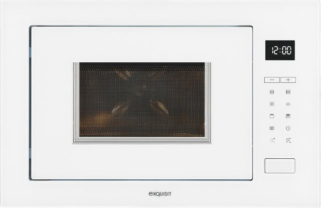 Einbau-Mikrowelle EMW525-G-021 mit Grillfunktion in Weiss - Bild 1
