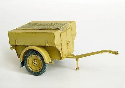 Plusmodel Deutscher Anhänger Sd.Ah. 54, Fahrzeug, 1:35, Gelb - Bild 1