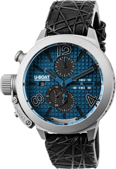 U-Boat Chronograph, Automatik, Titanium Blue, 45 mm, Herren - Bild 1