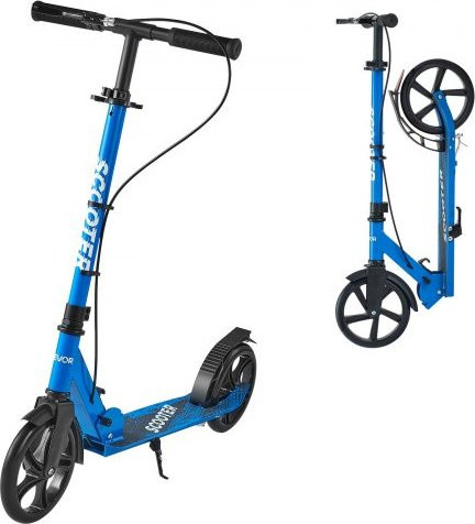 VEVOR Scooter, Cityroller, Schwarz, Blau, ab 8 Jahre - Bild 1