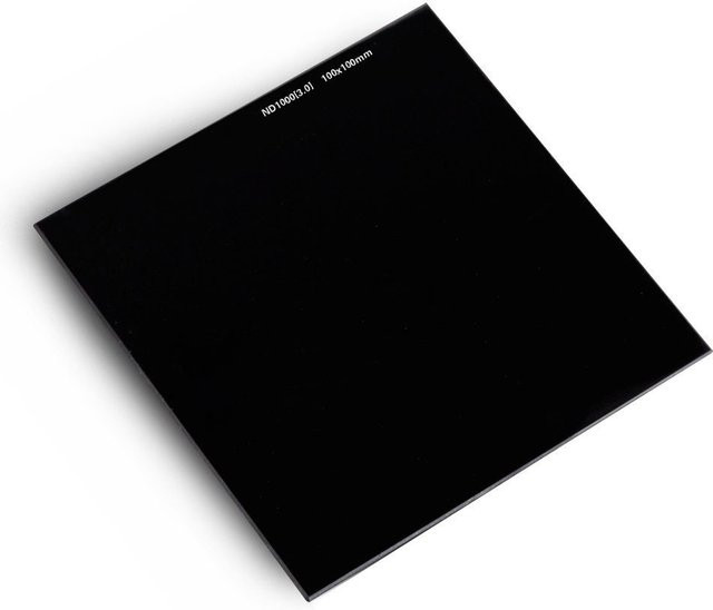 WalkingWay Quadratischer ND-Filter aus optischem Glas, 100 mm, Neutraldichte Kamerafilter mit 8-Stopp und 10-Stopp Optionen, Multicoated, Schwarz - Bild 1