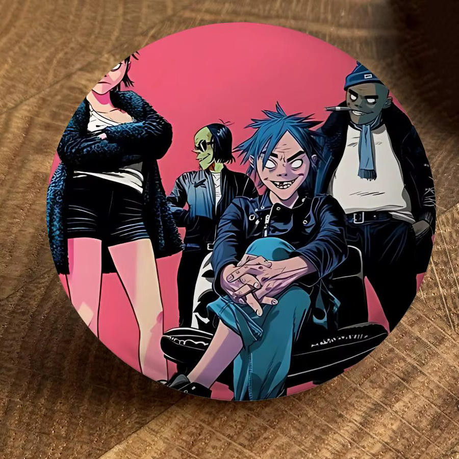 Gorillaz Abzeichen, Weißblech, Kinder - Bild 4