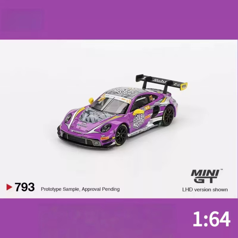 MINIGT 911 GT3 R, Miniaturmodell, 1:64, Metall, Druckguss - Bild 2