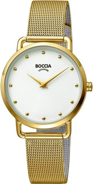 Boccia Damenuhr, Titan, Quarz, 32 mm, Silber, 5 ATM - Bild 1