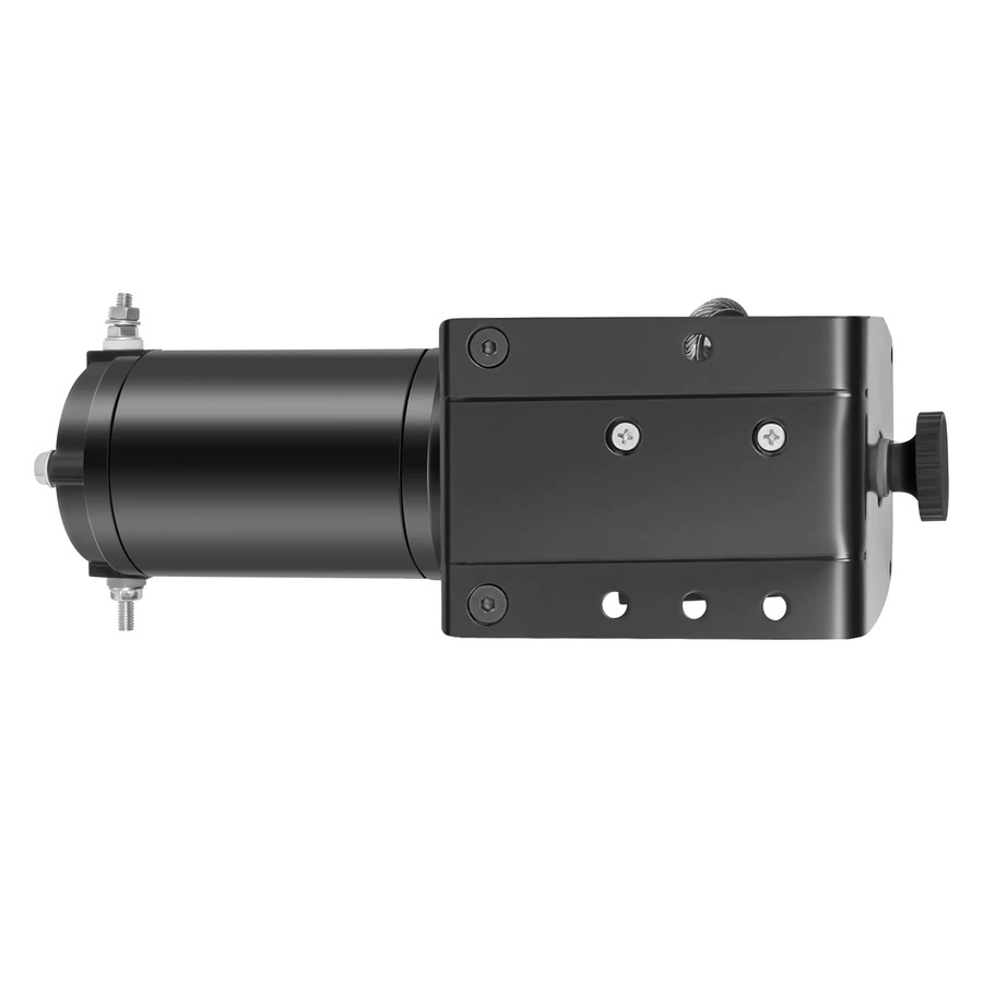 Bymaocar Elektrische Winde 12V mit Fernbedienung, Tragbare Bergungswinde 2000LBS für ATV, LKW, Anhänger und Boote, Schwarz - Bild 4