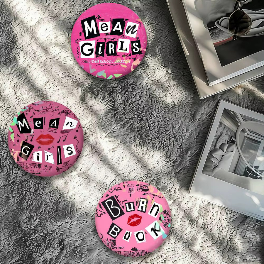 Brosche M-Mean G-Girls Laser Abzeichen, Unisex - Bild 2