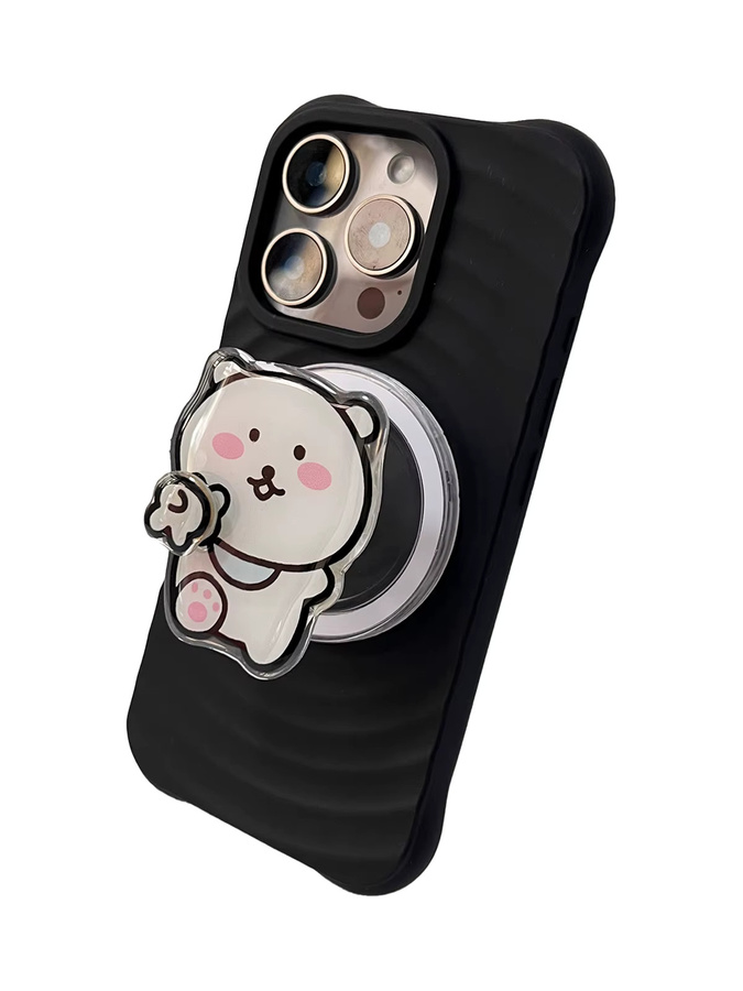 Faltbarer 360-Grad-drehbarer V-Bär Handyhalter für iPhone 17 Pro Max und 16 Pro Max - Bild 5