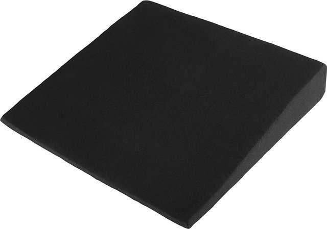 Keilkissen von MODERNE HAUSFRAU in Schwarz mit abnehmbarem Bezug und Maschinenwäsche - Bild 1