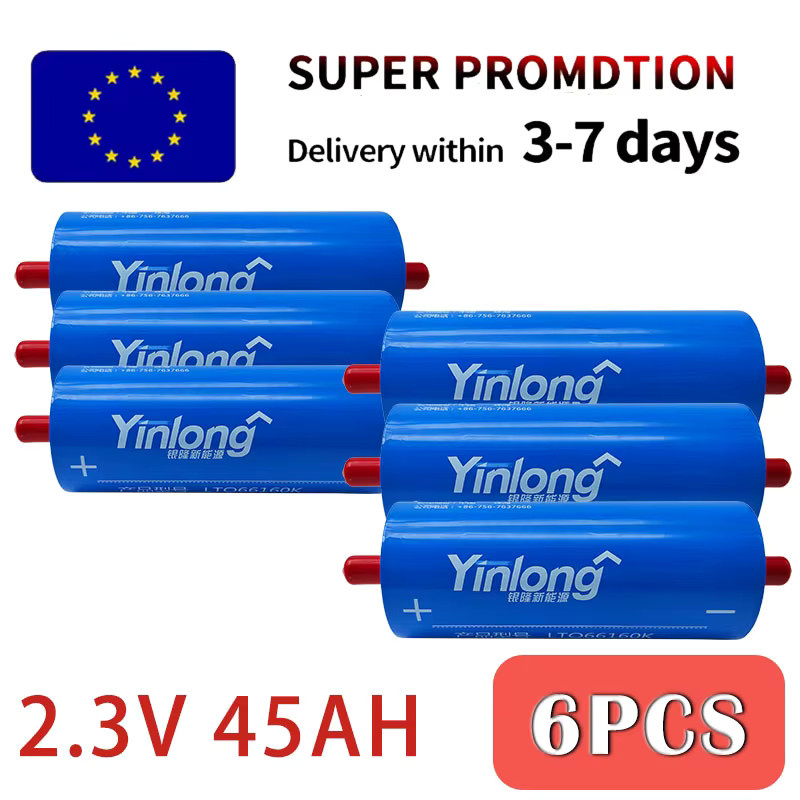 Yinlong Lithium-Titanat LTO 66160 Akku 2,3V 40Ah in Blau - Bild 5