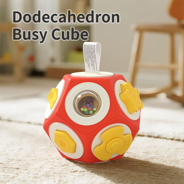 Multifunktionales Montessori Lernspielzeug, Beschäftigt Ball, ab 0 Jahre - Bild 1