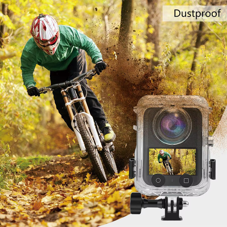 PULUZ Wasserdichtes Unterwasserkamera-Tauchgehäuse für DJI Osmo 360 und DJI Osmo 360 II in Transparent - Bild 3