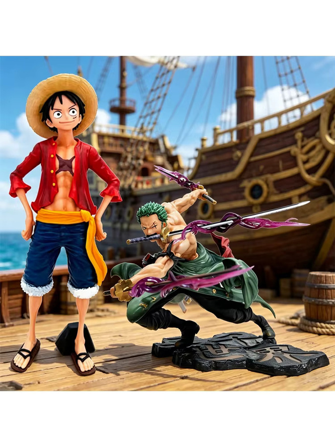 Bandai One Piece Smiley Luffy und Roronoa Zoro, Actionfiguren, Einzelfigur - Bild 4
