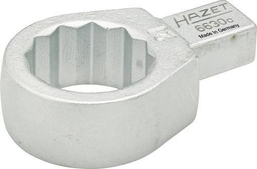 Hazet Einsteck-Ringschlüssel 6630D-36 in Silber mit 36 mm Vierkant und Außen-Doppel-Sechskant-Tractionsprofil - Bild 1
