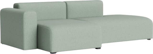 HAY Mags 2,5-Sitzer Sofa Kombination mit Low Armrest links, Stoffbezug und Massivholzrahmen - Bild 1