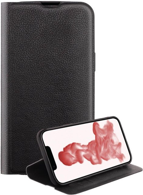 Vivanco Premium Wallet Book Cover Handyhülle für iPhone 14 Plus in Schwarz - Bild 1