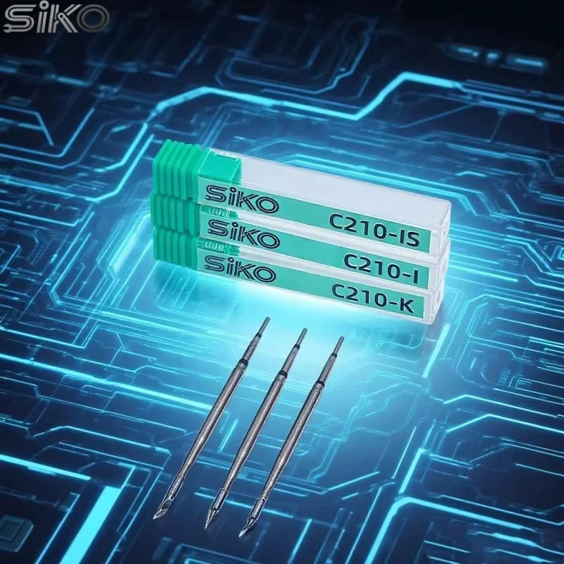 SIKO C210 Lötspitze in Silber für Advanced Surface Coating Schweißen zur Motherboard-Reparatur mit einer Temperatur von bis zu 550 °C - Bild 2