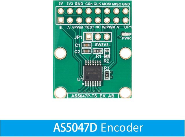 QSZNTEC AS5047 Encoder Adapter Platine für ODrive SimpleFOC Doggo mit magnetischem Encoder SPI ABI PWM - Bild 1