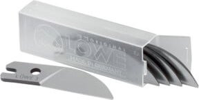 LÖWE Ersatzklingen 3001 in Silber, 5er Box - Bild 1