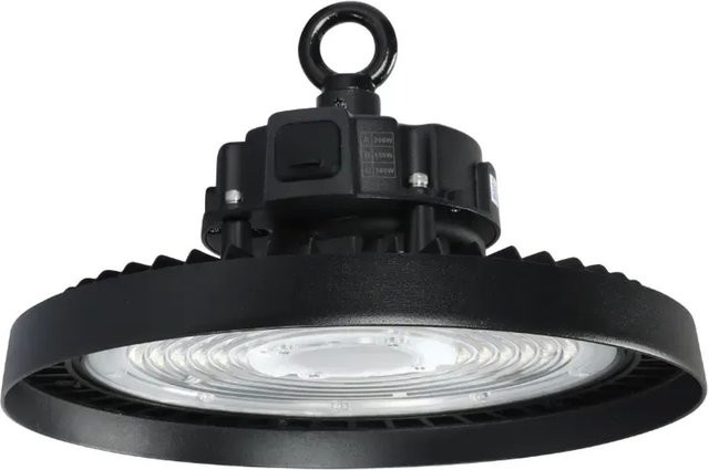 ENOVALITE LED HighBay UFO Hallenstrahler Schwarz, dimmbar, IP65, 200W, 14000-28000lm - Bild 1