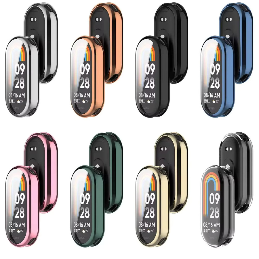 Xiaomi Uhrenarmband Silikon, transparent, Xiaomi Band 9 10 - Bild 2