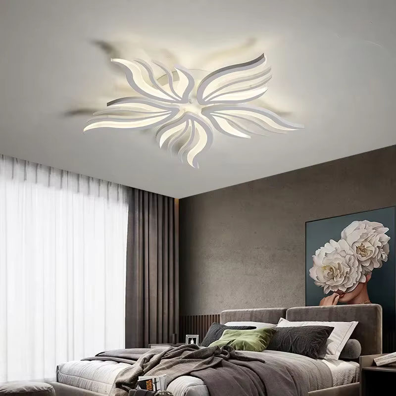 ZIMULONG Moderne LED Deckenleuchte Panel in Weiß mit Fernbedienung und Dimmfunktion für Wohnzimmer, Schlafzimmer, Esszimmer und Küche - Bild 4