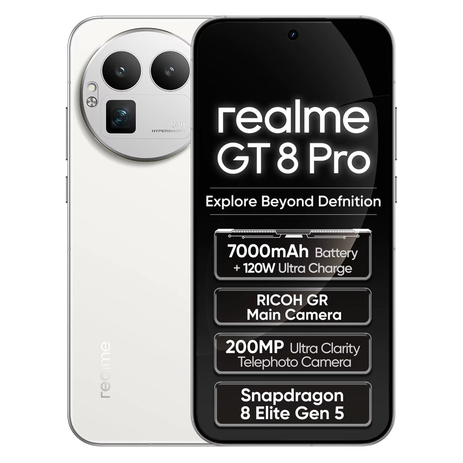 realme GT 8 Pro Smartphone Blau mit Snapdragon 8850, 200MP Kamera, 6,78 Zoll 2K 144Hz Display und 7000mAh Akku - Bild 2