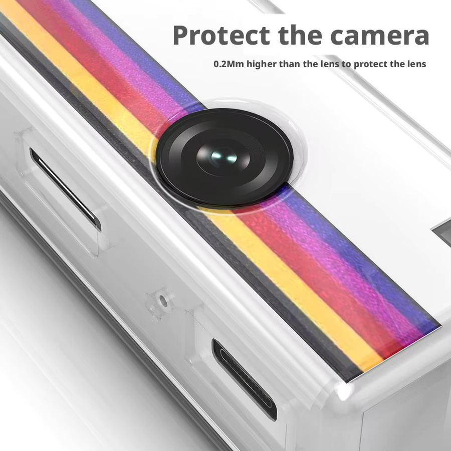 2-in-1 Schutzset für Kodak Charmera Mini: Transparente TPU-Hülle und gehärteter Glas-Displayschutz - Bild 2