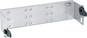 Geberit Montageplatte GIS 270mm für UP-Absperrventil aus Stahl in Silber - Bild 1