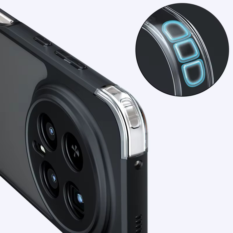 Stoßfeste transparente Schutzhülle für Huawei Honor Magic 8 Pro - Bild 2