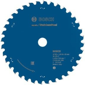 Bosch Expert Kreissägeblatt für Edelstahl in Blau, Durchmesser: 185 mm - Bild 1