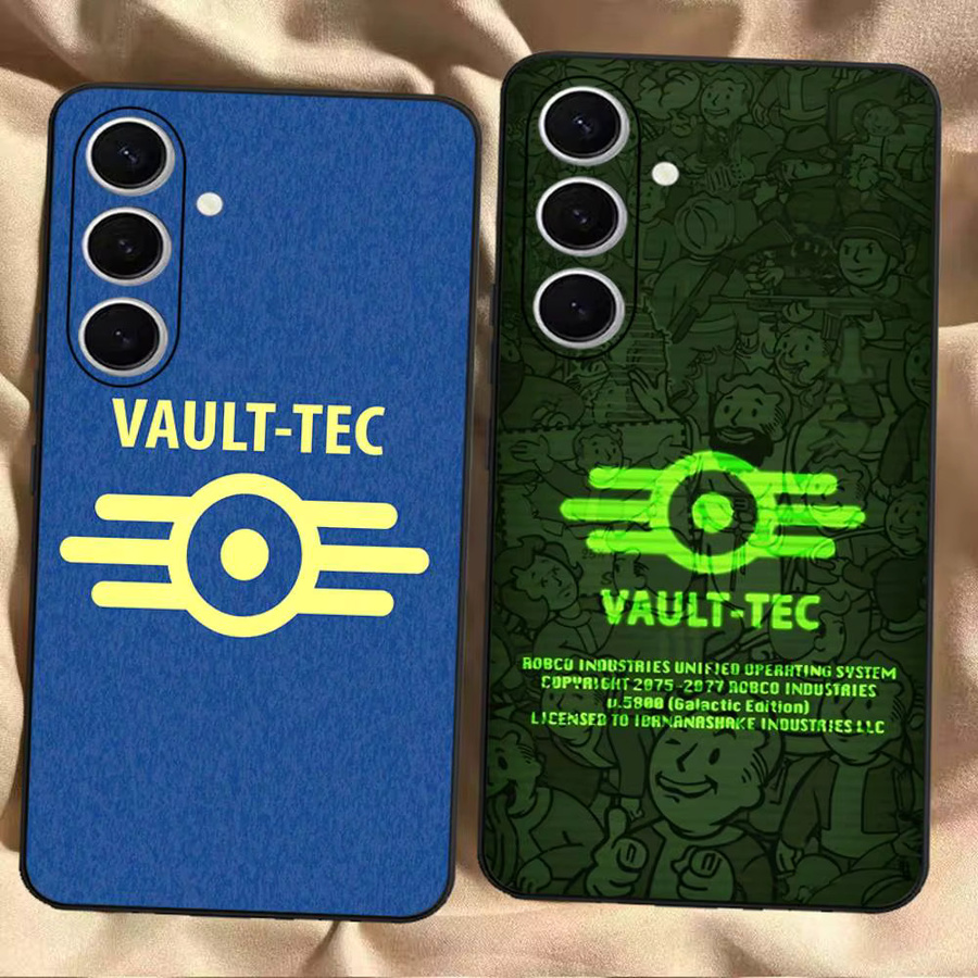 V-Vault-Tec Fallout Logo Handyhülle für Samsung Galaxy S24 FE, S25 Ultra, S22 Ultra 5G und weitere Modelle - Bild 2