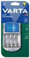 Varta LCD Ladegerät für AA Batterien mit USB-C Anschluss in Blau - Bild 2