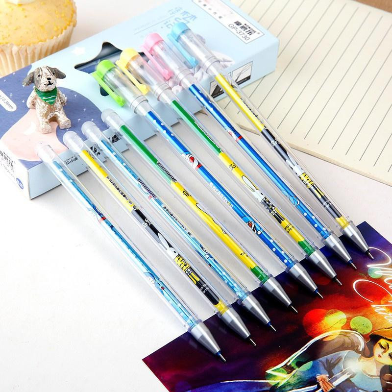 For Future Löschbares Gel-Stift Set mit Cartoon-Design, 60 Stück, 0,5 mm, Blau, Schwarz und Mehrfarbig - Bild 3