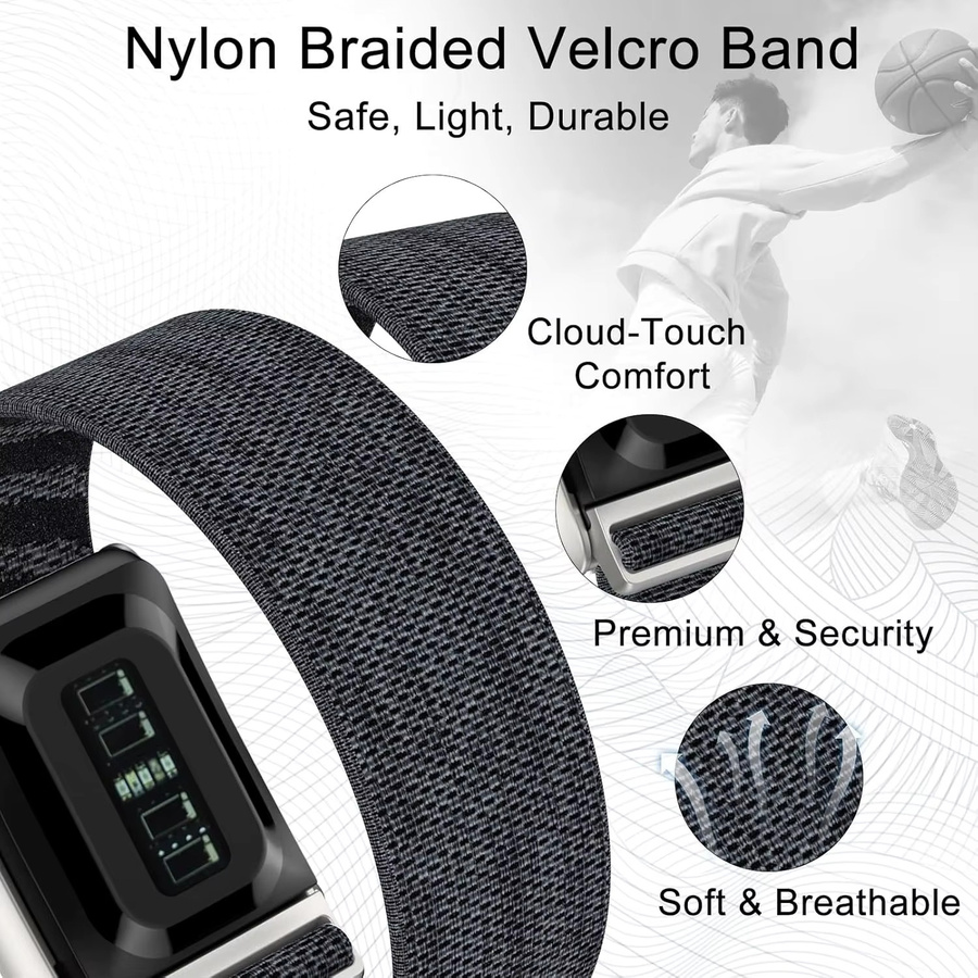 Atmungsaktives Nylon-Bizepsband für Whoop 5.0 MG von one+peak life - Bild 3