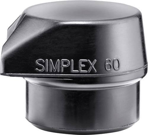 Halder Simplex Ersatzeinsatz Gummikomposition mit Standfuß Schwarz 60mm - Bild 1