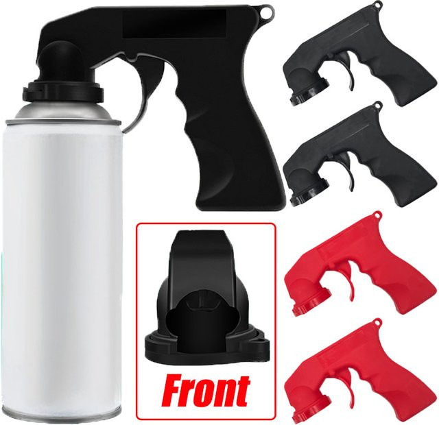 Spray Adapter mit Full Grip Trigger und Locking Kragen für Aerosol-Spritzpistolen zur Autopflege und Lackierung - Bild 1