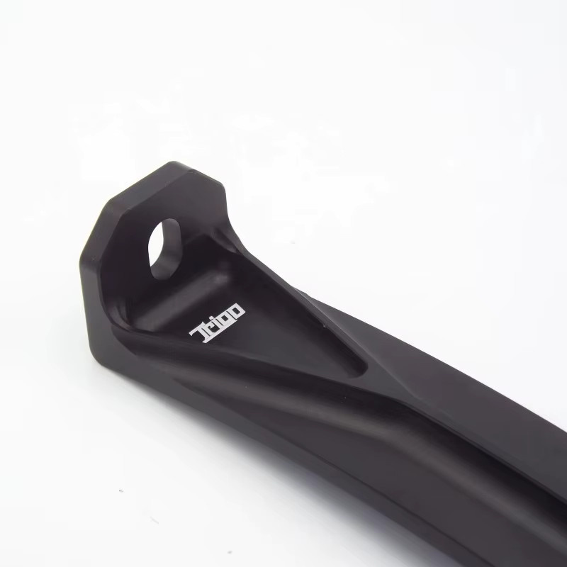 TRIGO Light Mount Halterung Schwarz: Frontträger Adapter für GoPro, Garmin und Cateye passend für Brompton und Gline Faltrad - Bild 3
