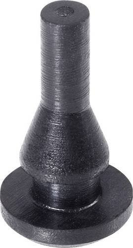 PB Fastener 1283-01 Einrastpuffer Schwarz Durchmesser: 8 mm, Höhe: 14,7 mm - Bild 1