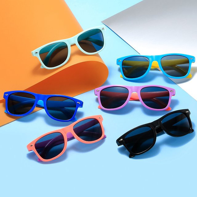 ZUXUB Sonnenbrille für Kinder, Vollrand, Square, Kunststoff - Bild 1