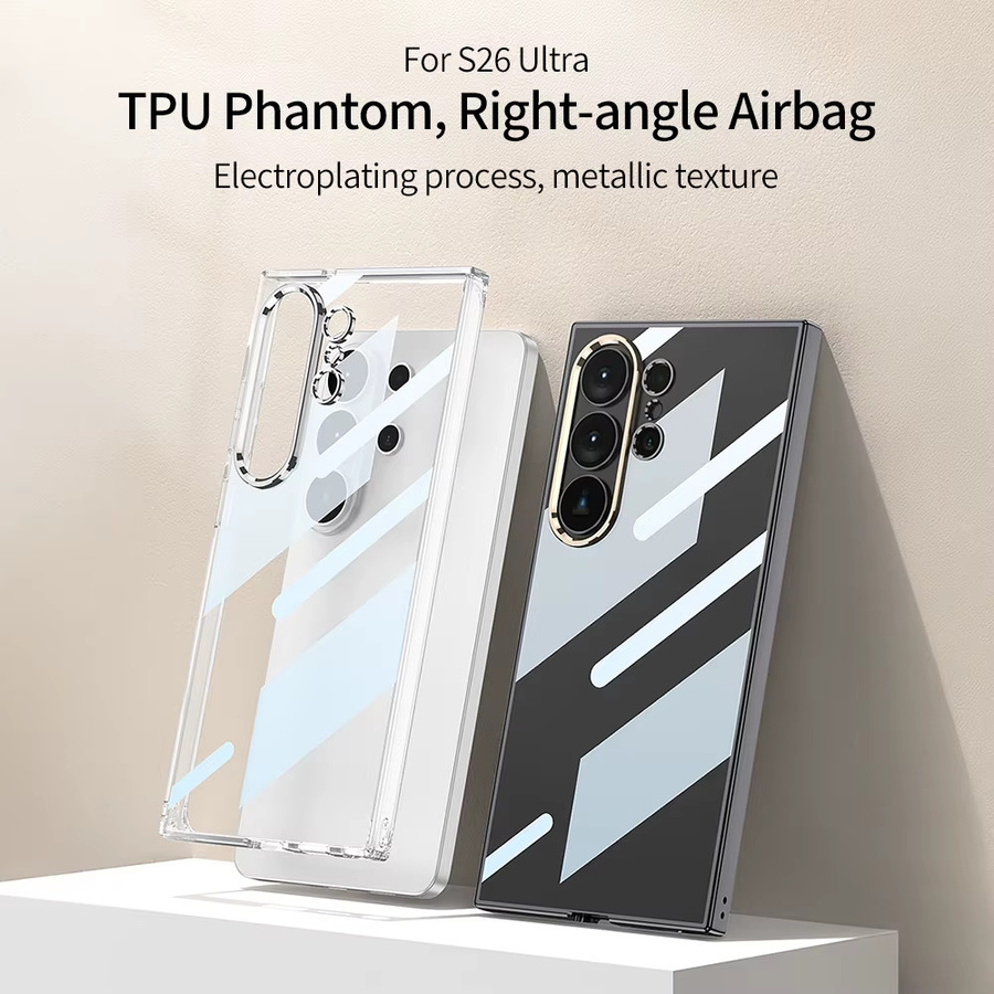 Transparente Luxus TPU Schutzhülle für Samsung Galaxy S26 Ultra 5G - Bild 1
