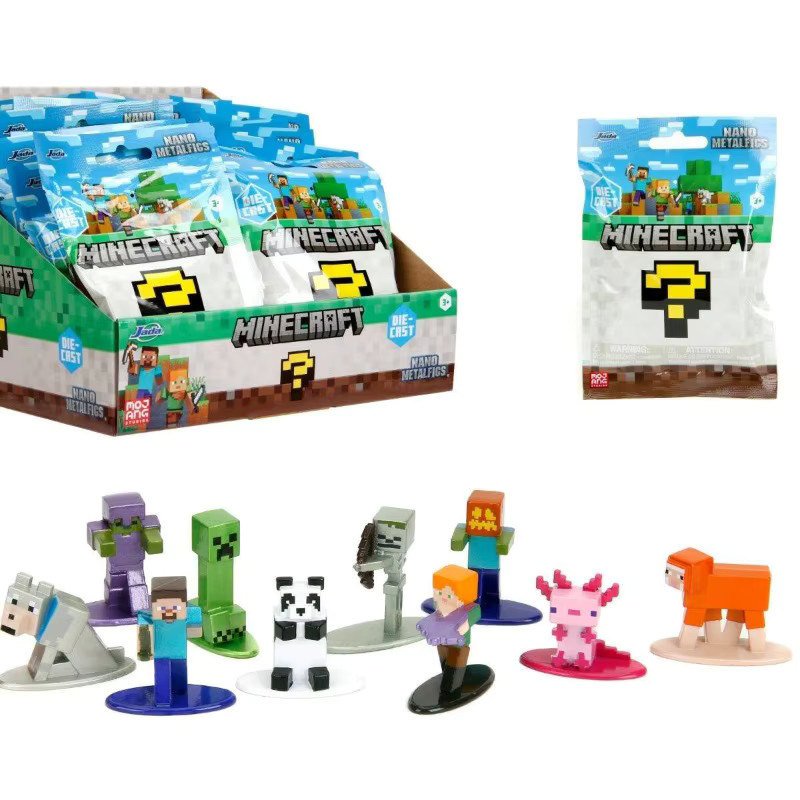 Jada Minecraft Kapselspielzeug, Mini-Figuren, Metall, Bunt / Mehrfarbig - Bild 2
