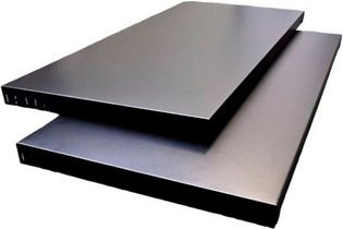 SCHULTE REGALWELT Grundregal aus Metall in Schwarz, B/T/H: 180 x 40 x 100 cm - Bild 1