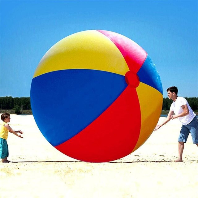 Discover Intime Aufblasbarer Strandball, Wasserspielballon, ab 14 Jahren - Bild 1