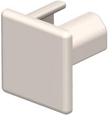OBO Bettermann Endstück, Farbe: Weiß, 10 Stück, B/H: 15 x 15 mm - Bild 1
