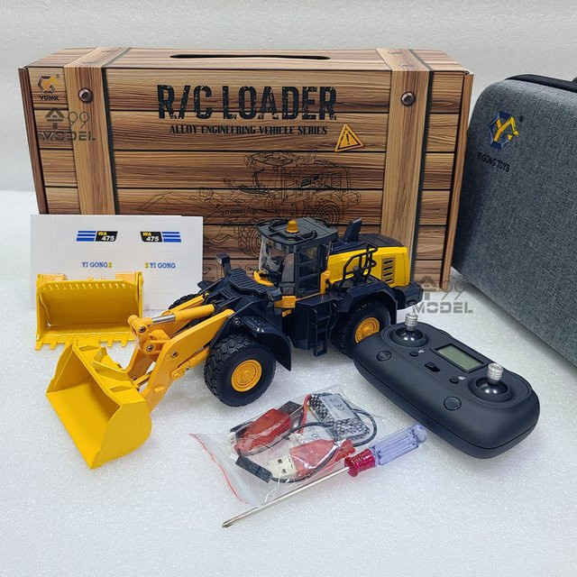 AT 99 MODEL WA475 RC Lader, RC Lader-Modell, 1:50, mit Lichtern und Geräuschen, ab 14 Jahren - Bild 1
