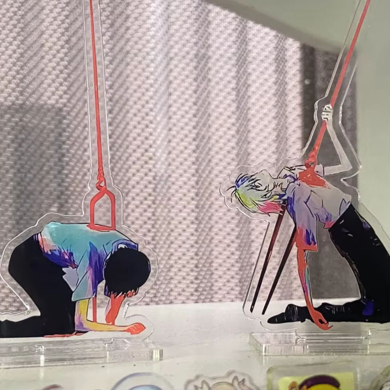 Bandai EVA Acryl-Standfigur Ikari Shinji und Nagisa Kaworu Anime Desktop-Ornament, mehrfarbig - Bild 4